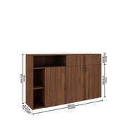 Enoch kitchen Crockery Unit | Walnut