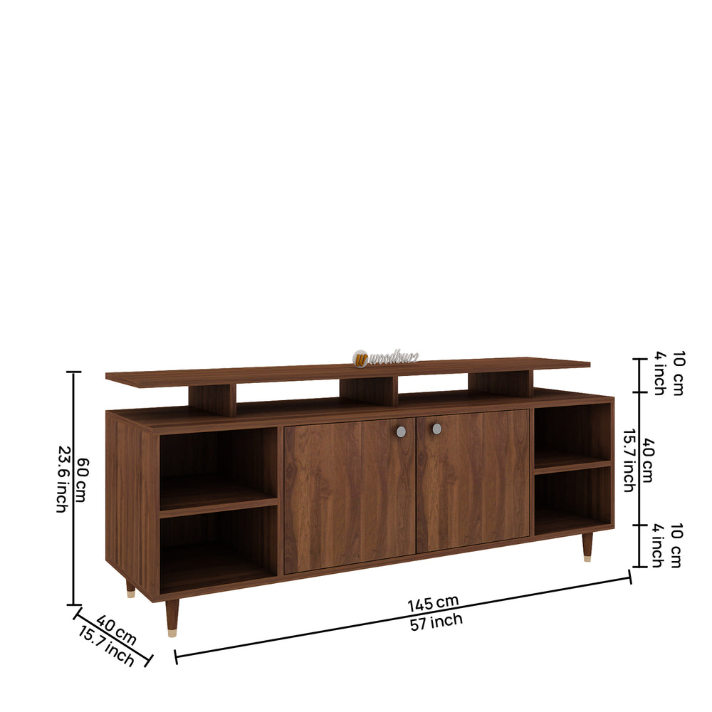 Overa TV Unit- Walnut