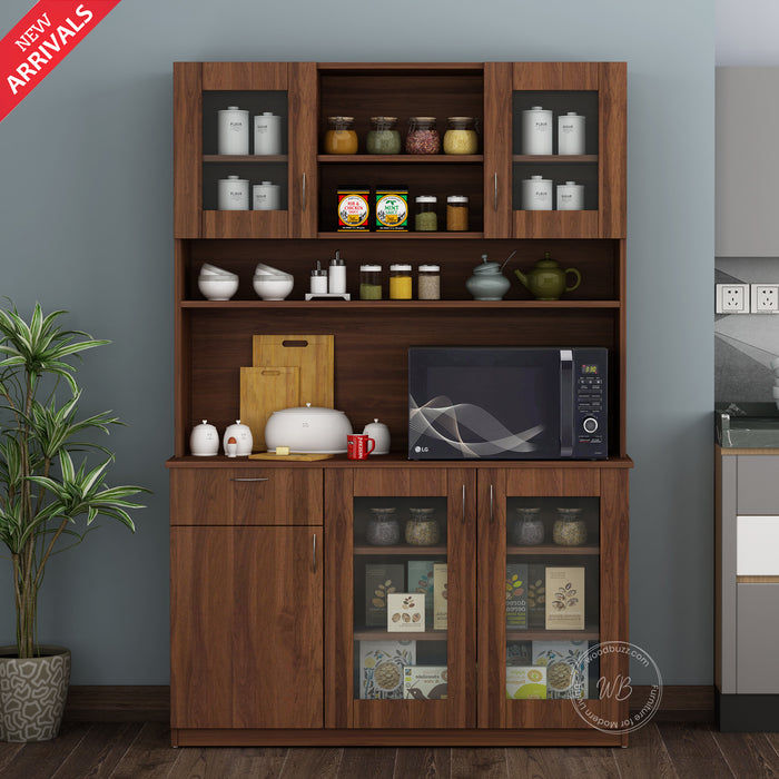 Alora Crockery Unit | Walnut