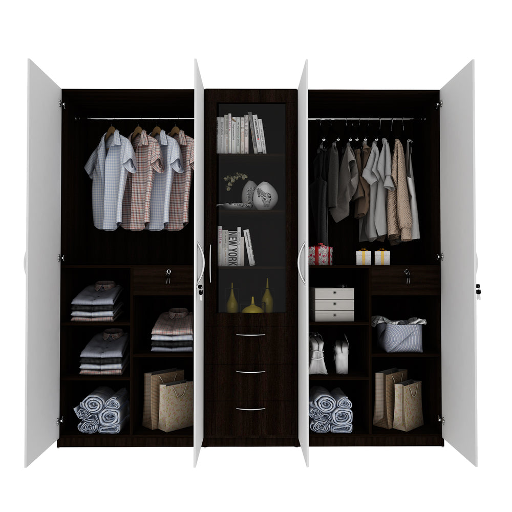 TomeTrove Wardrobe cum Bookcase