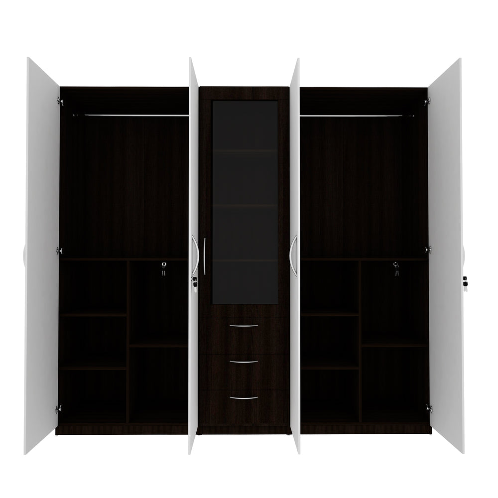 TomeTrove Wardrobe cum Bookcase