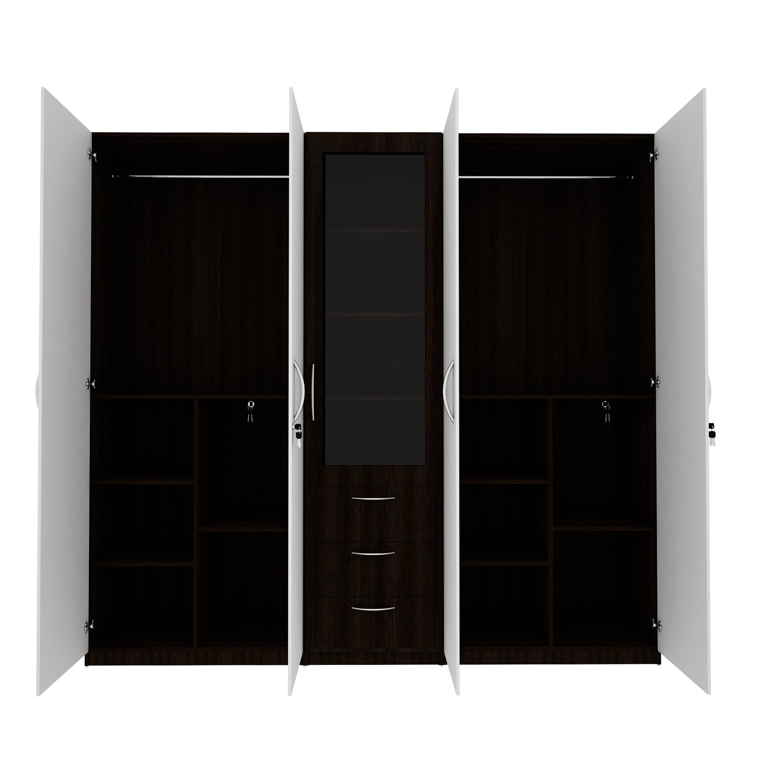TomeTrove Wardrobe cum Bookcase