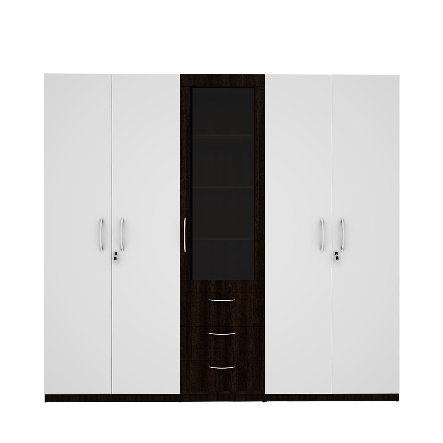 TomeTrove Wardrobe cum Bookcase