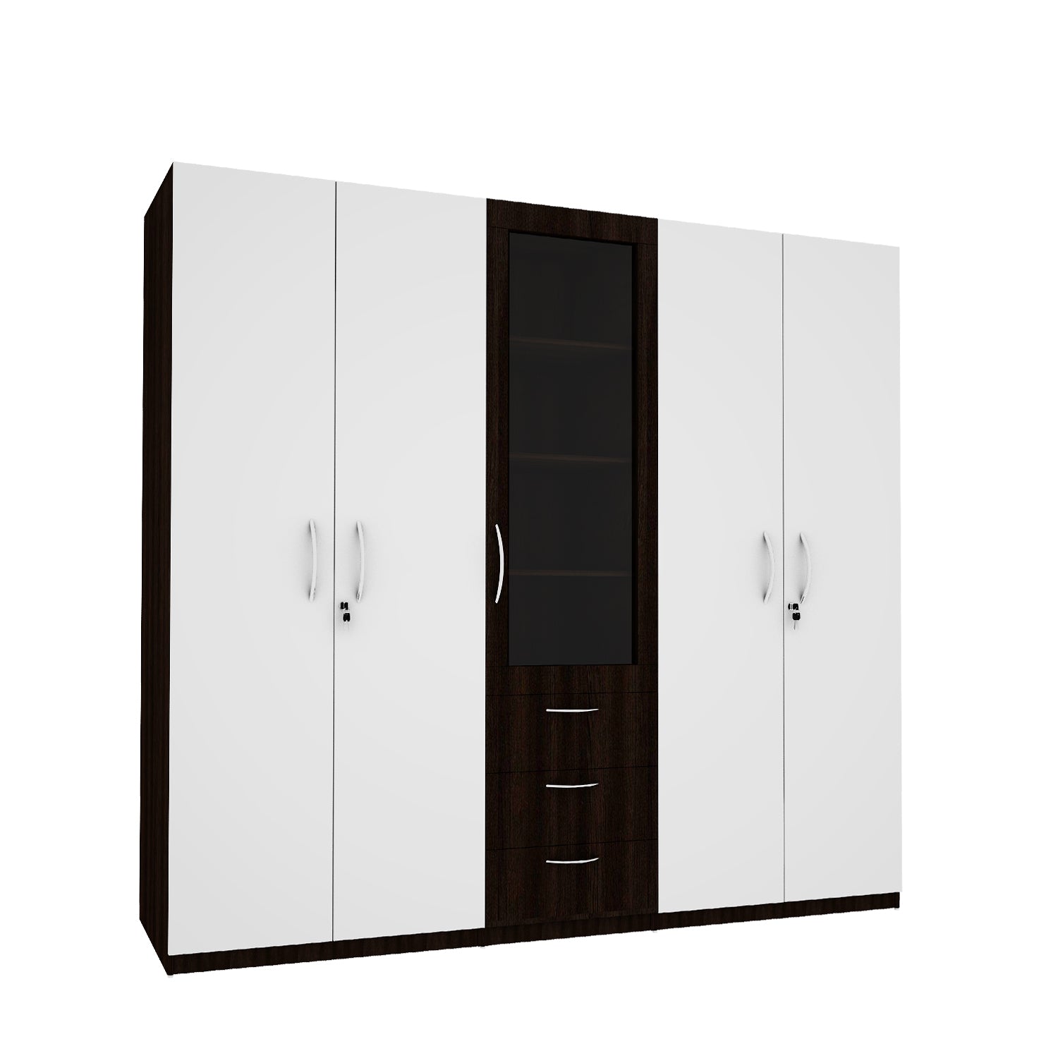 TomeTrove Wardrobe cum Bookcase
