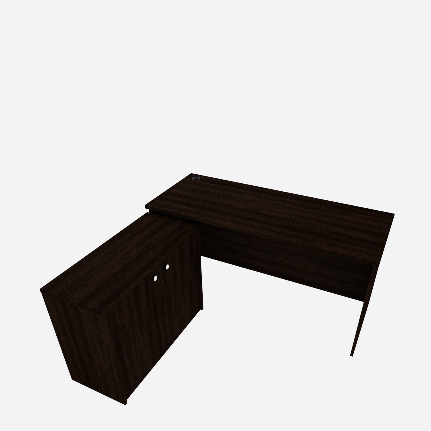 Iris Home Office Table | Wenge