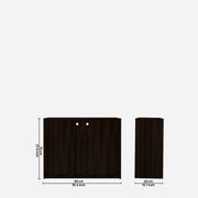 Iris Home Office Table | Wenge