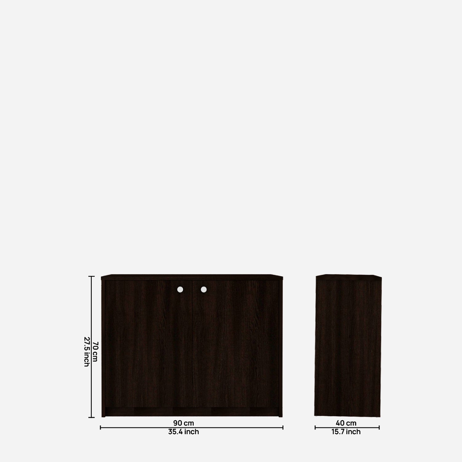 Iris Home Office Table | Wenge