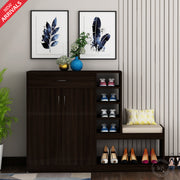 Blocks Shoe Rack | Wenge