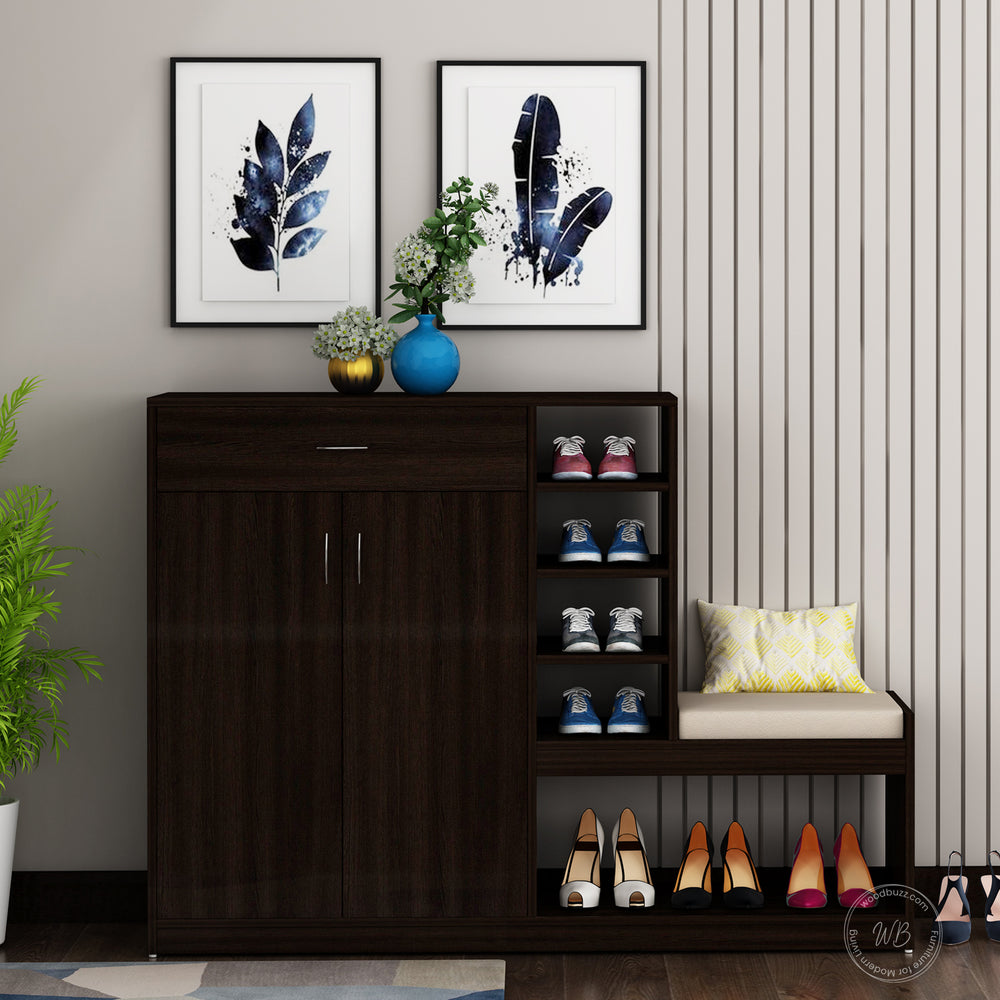 Blocks Shoe Rack | Wenge