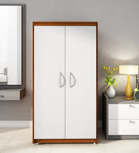 Load image into Gallery viewer, Polo Wardrobe - Walnut &amp; Frosty White
