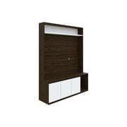 Edonia TV Unit | Wenge and Frosty White | 55 inches