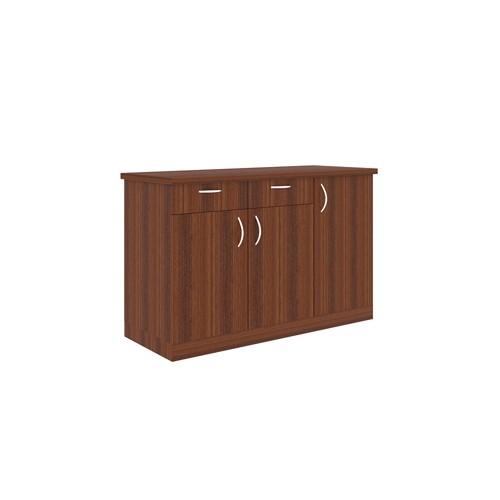 Oberon Side Crockery Unit | Walnut