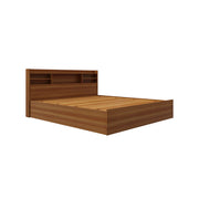 Zencozy King Bed - Walnut