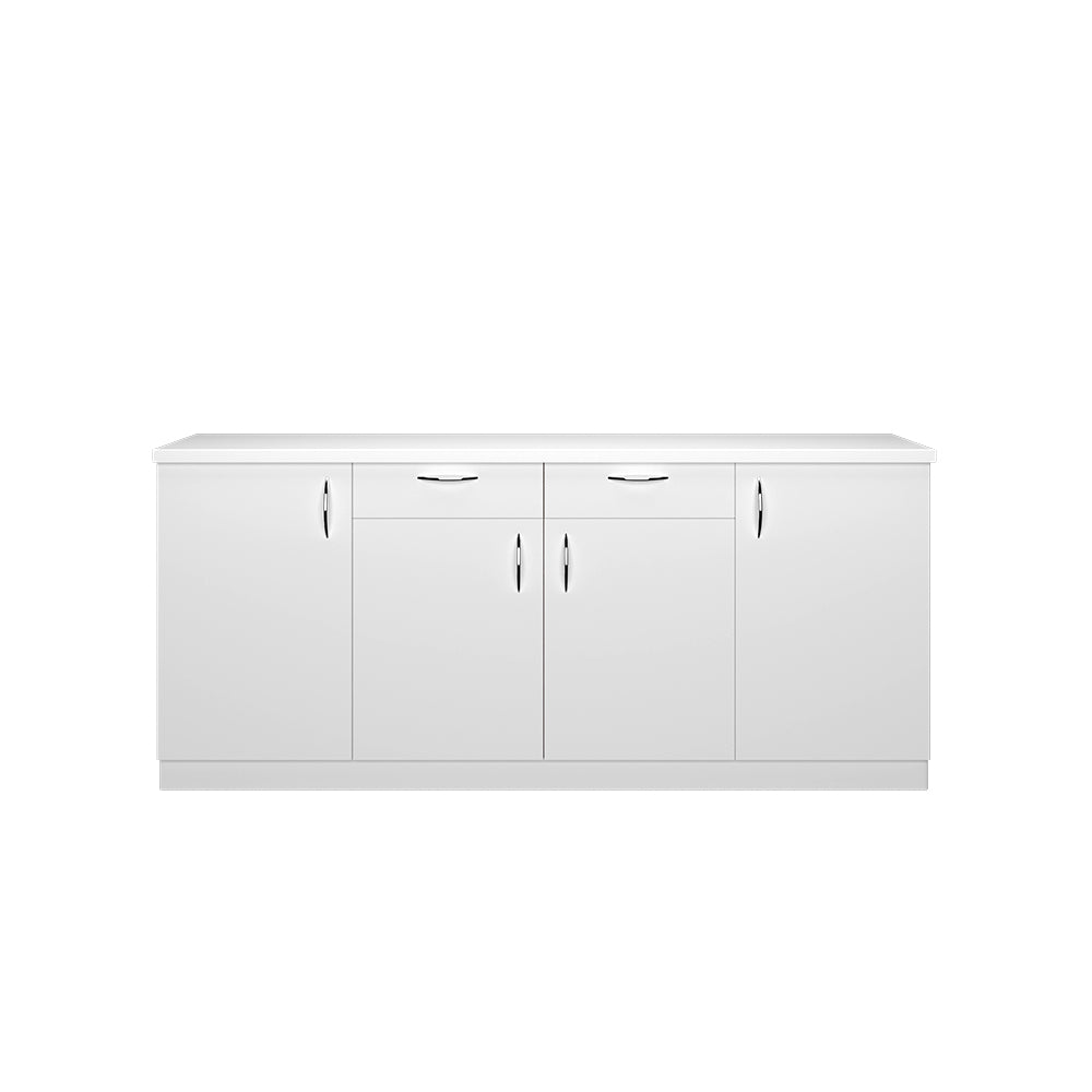 Oberon Side Crockery Unit | Large | Frosty White