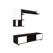 Cosmo TV Unit | 43 Inch TV | Wenge and Frosty White