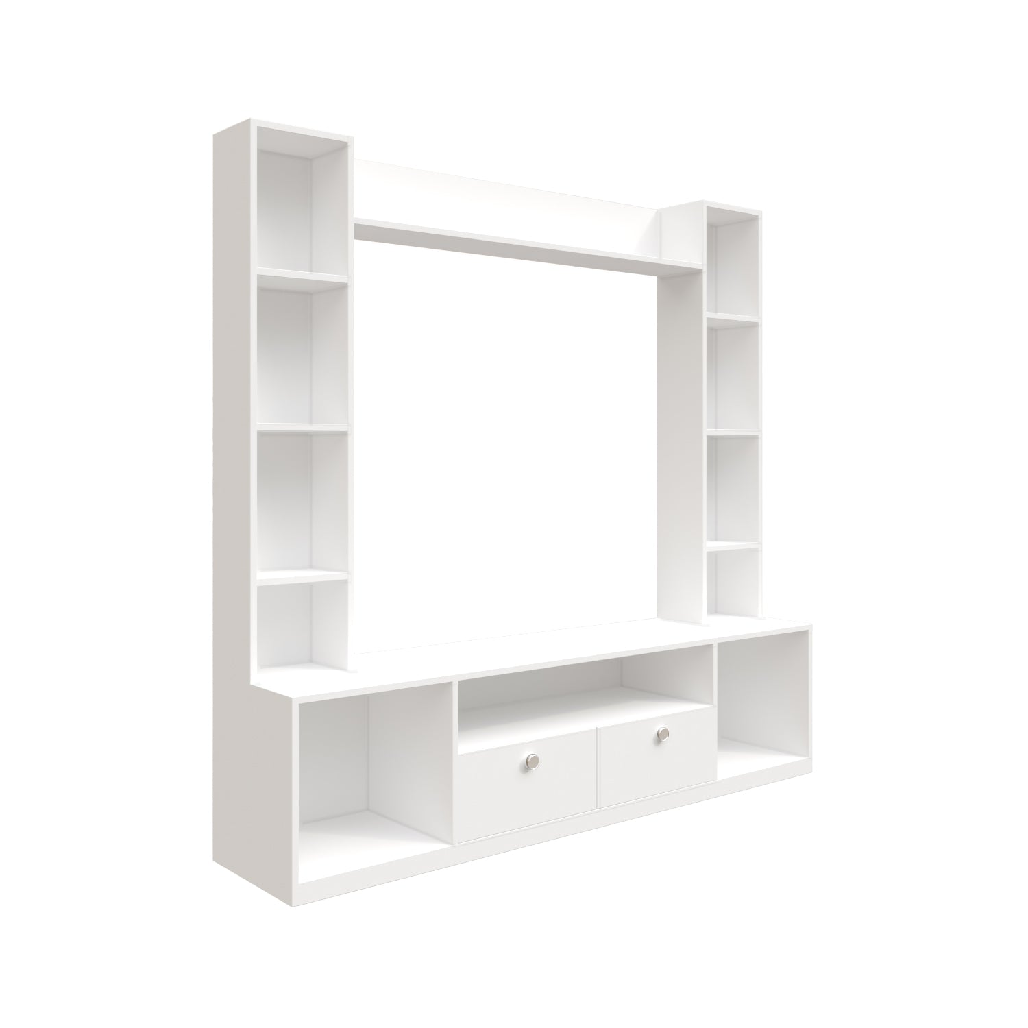 Florence TV Unit | 55 Inch TV | Frosty White