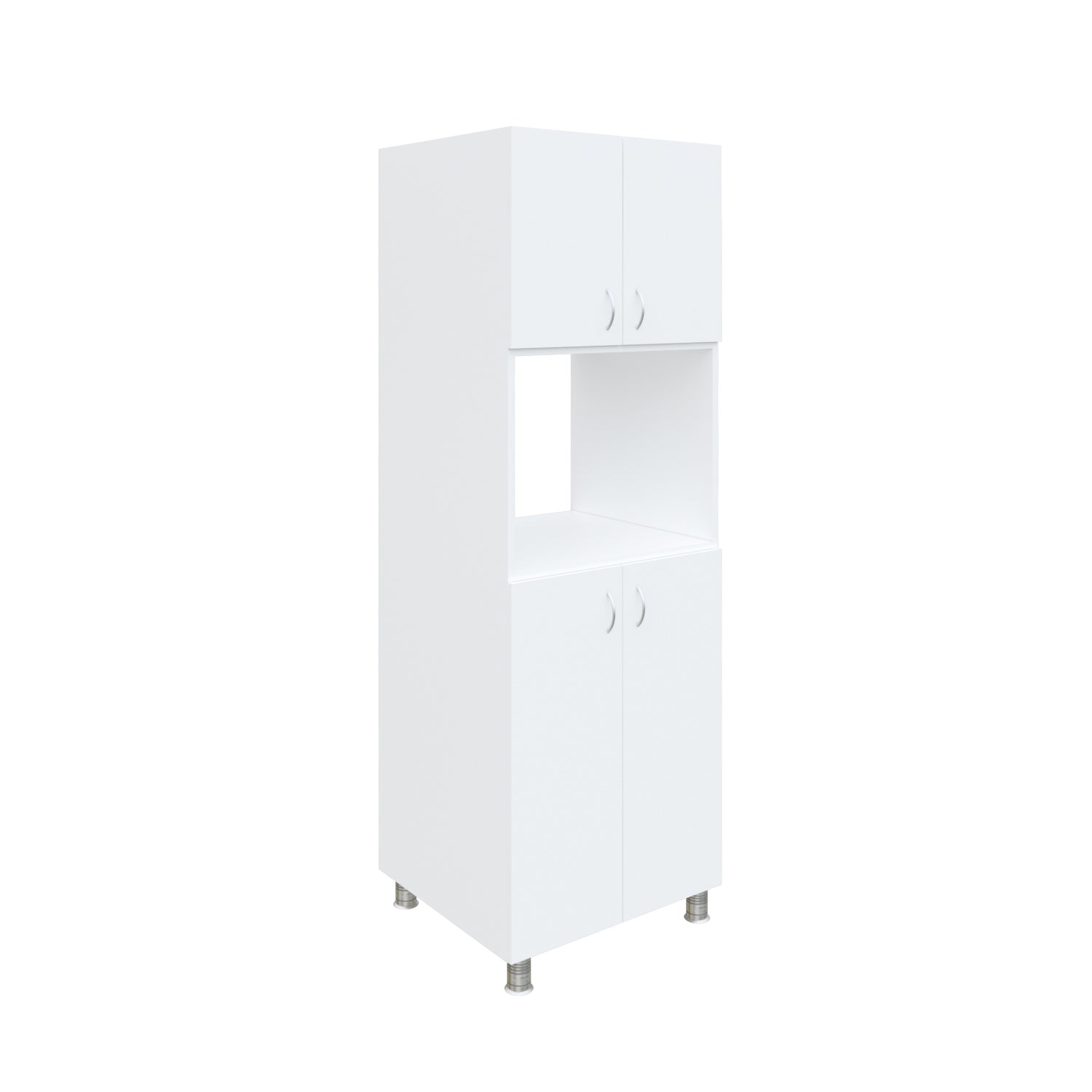 Microwave Tall Unit | Frosty White