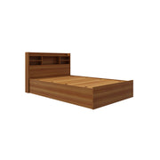 Zencozy Single Large Bed - Walnut
