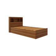 Zencozy Single Bed - Walnut