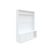 Edonia TV Unit |  Frosty White | 55 inches