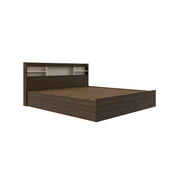 Zencozy King Bed - Wenge & Beige