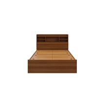 Load image into Gallery viewer, Zencozy Single Large Bed - Walnut
