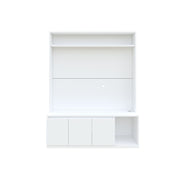 Edonia TV Unit |  Frosty White | 55 inches