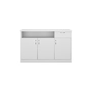 Magnus Side Crockery Unit | Frosty White