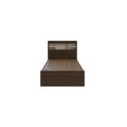 Zencozy Single Bed - Wenge & Beige