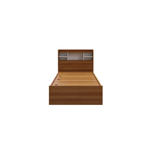 Load image into Gallery viewer, Zencozy Single Bed - Walnut &amp; Frosty White
