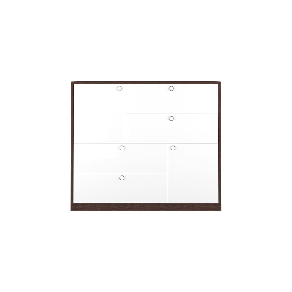 Rozlyn Chest of drawers | Wenge and Frosty White