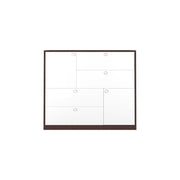 Rozlyn Chest of drawers | Wenge and Frosty White