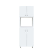 Microwave Tall Unit | Frosty White
