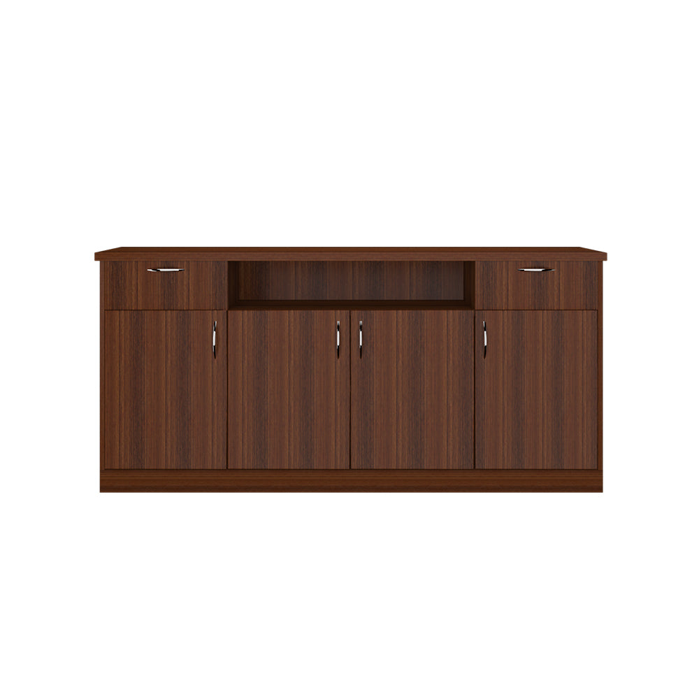 Magnus Side Crockery Unit | Large | Walnut