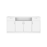 Magnus Side Crockery Unit | Large | Frosty White