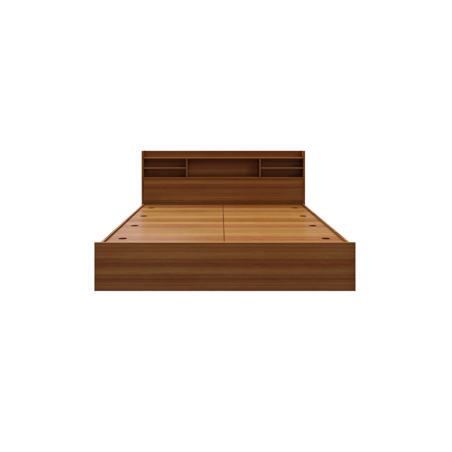 Zencozy King Bed - Walnut