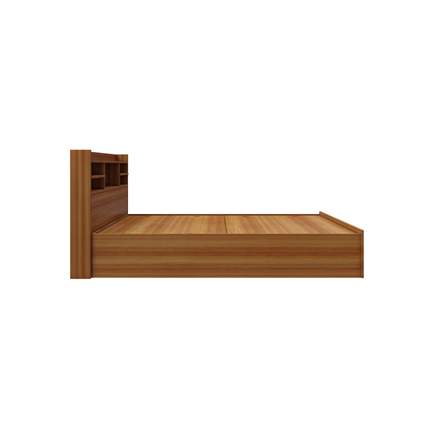 Zencozy Queen Bed - Walnut