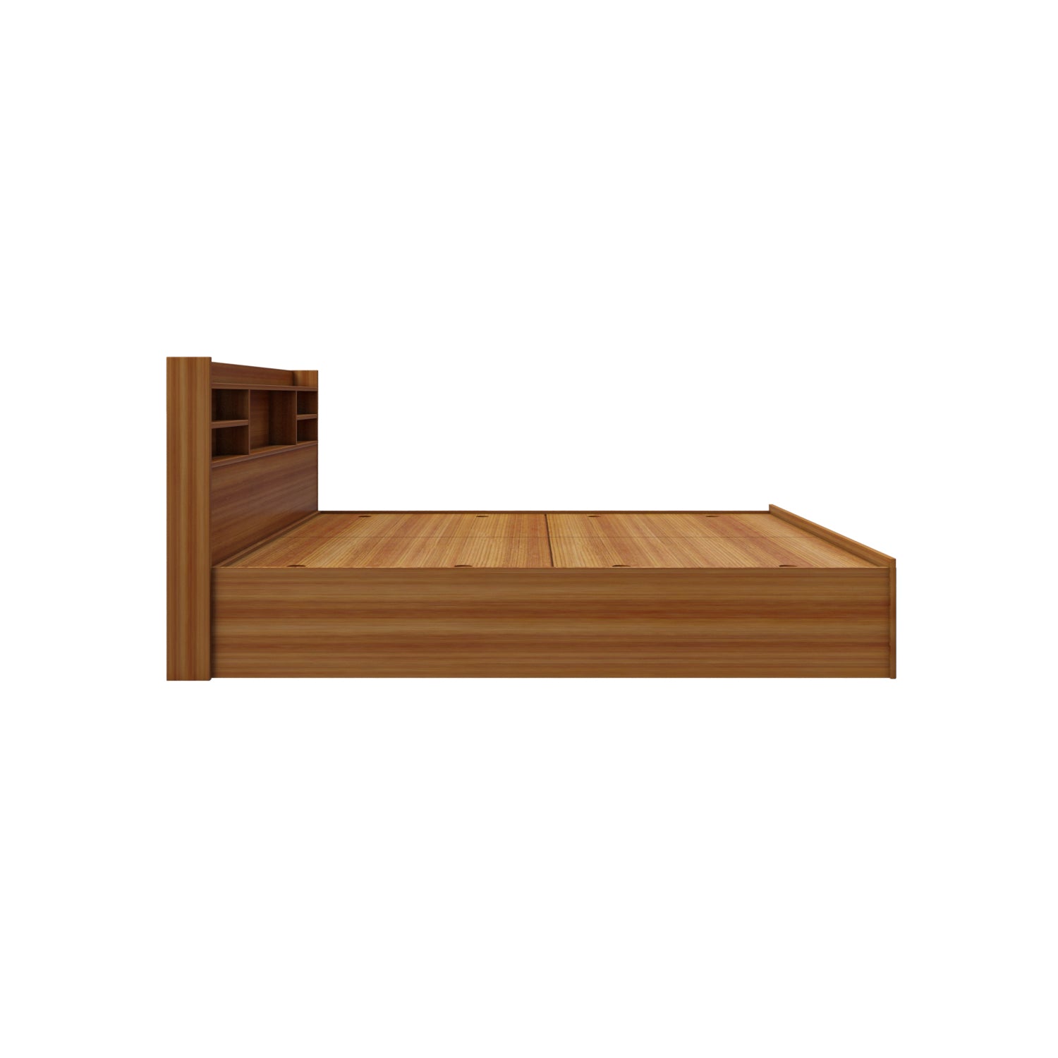 Zencozy King Bed - Walnut