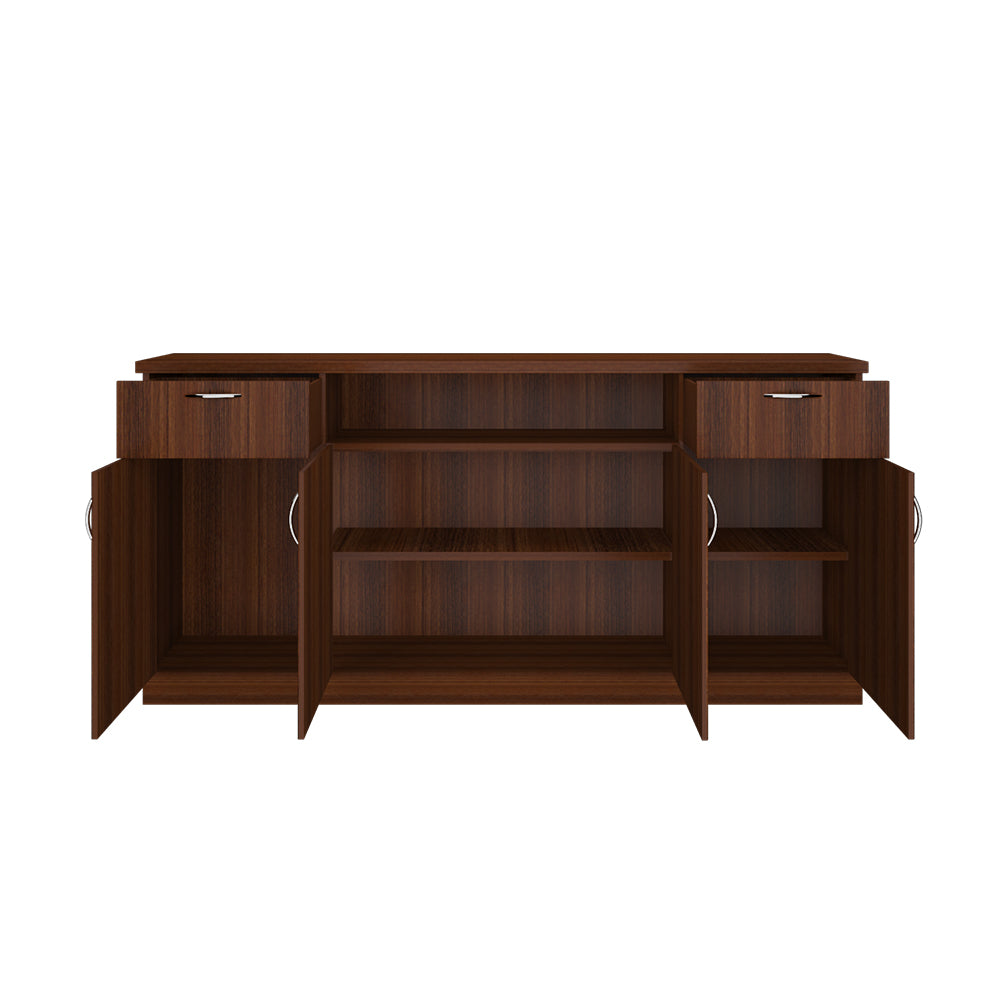 Magnus Side Crockery Unit | Large | Walnut