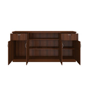 Magnus Side Crockery Unit | Large | Walnut