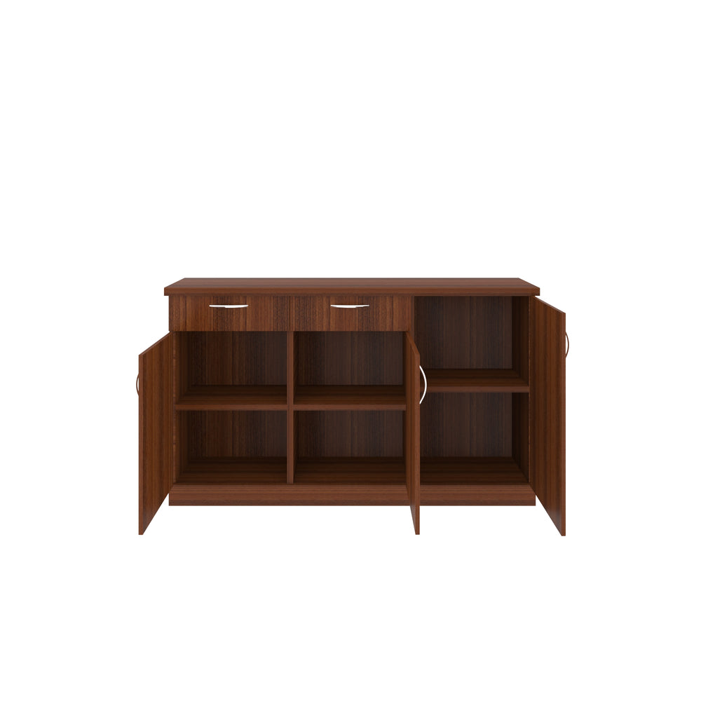 Oberon Side Crockery Unit | Walnut