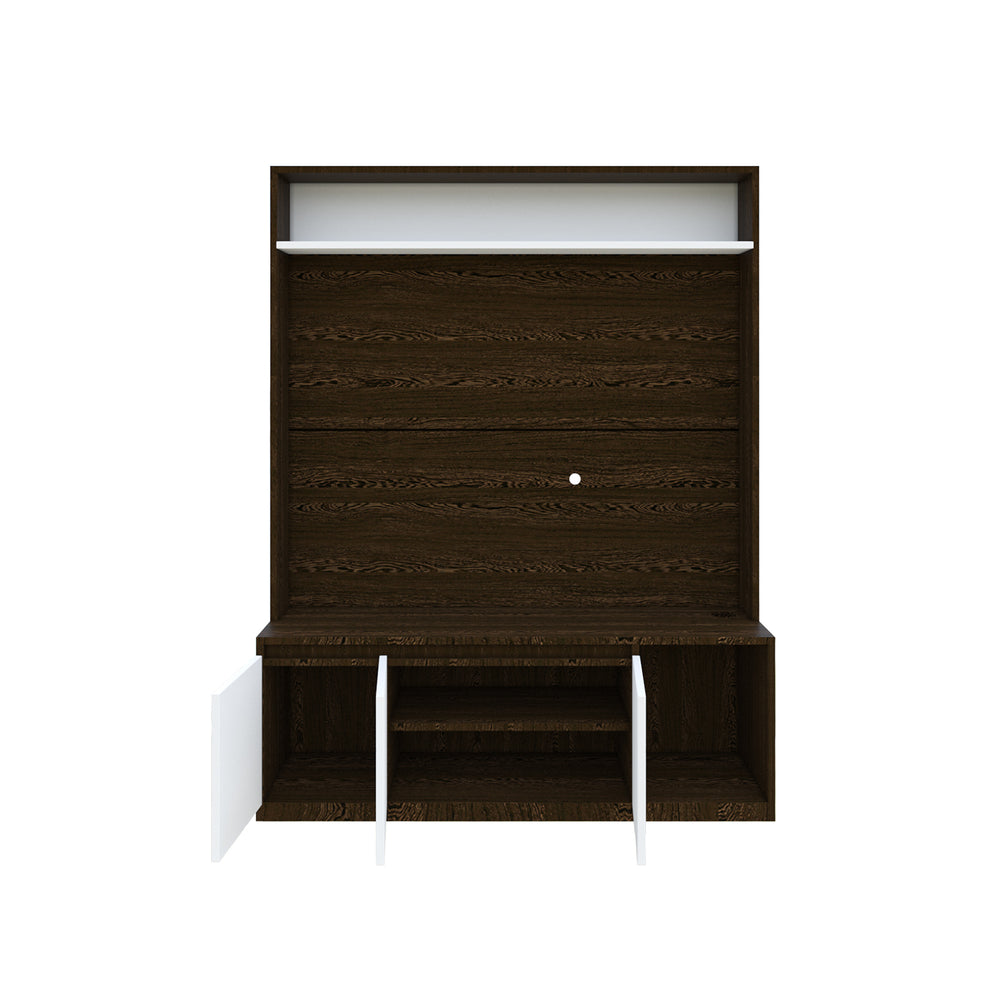 Edonia TV Unit | Wenge and Frosty White | 55 inches