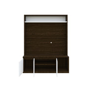 Edonia TV Unit | Wenge and Frosty White | 55 inches