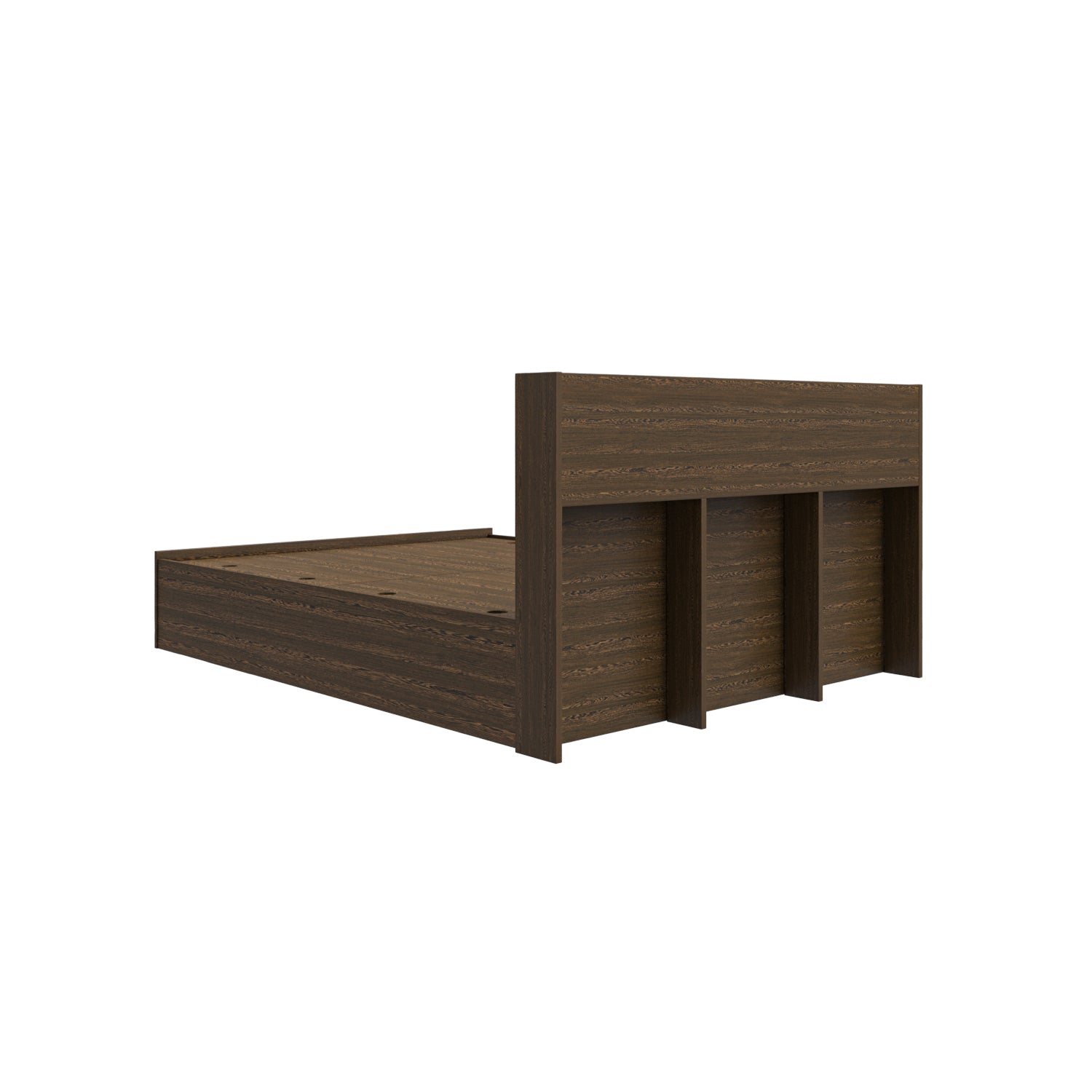 Zencozy Queen Bed - Wenge