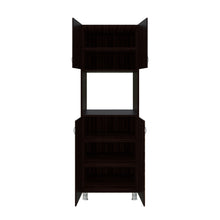 Load image into Gallery viewer, Microwave Tall Unit- Wenge
