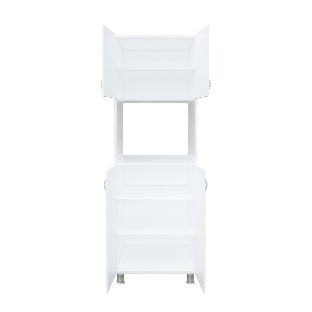 Microwave Tall Unit | Frosty White