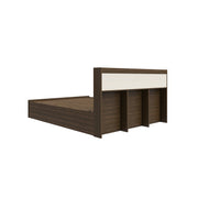 Zencozy Queen Bed - Wenge & Beige