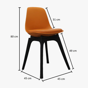Malena Orange Chair