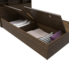 Load image into Gallery viewer, Zencozy Single Large Bed - Wenge
