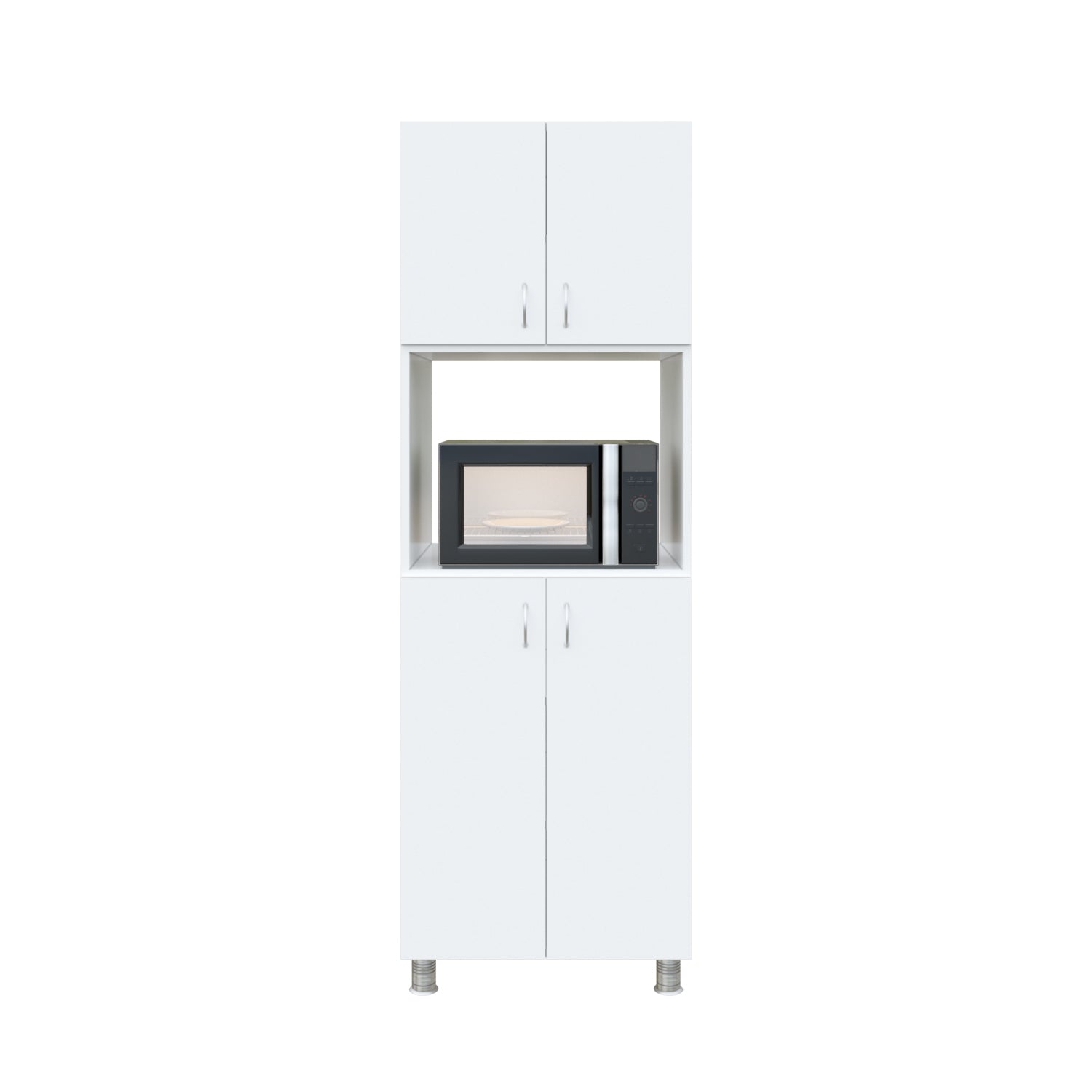 Microwave Tall Unit | Frosty White